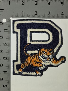Polo Ralph Lauren Patches Navy Letter Tiger 'P' Varsity Patch